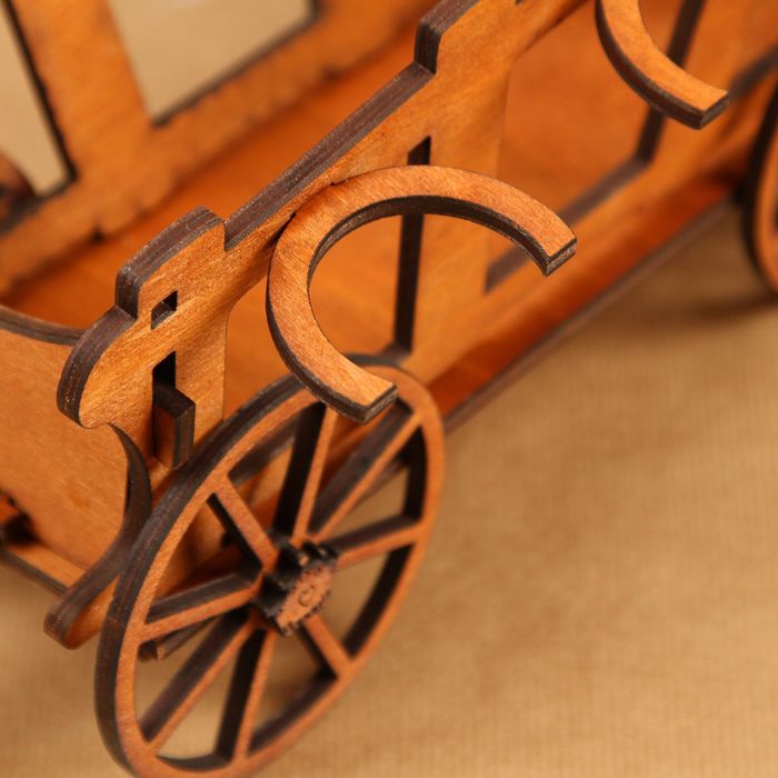 Мини-бар деревянный "Повозка"