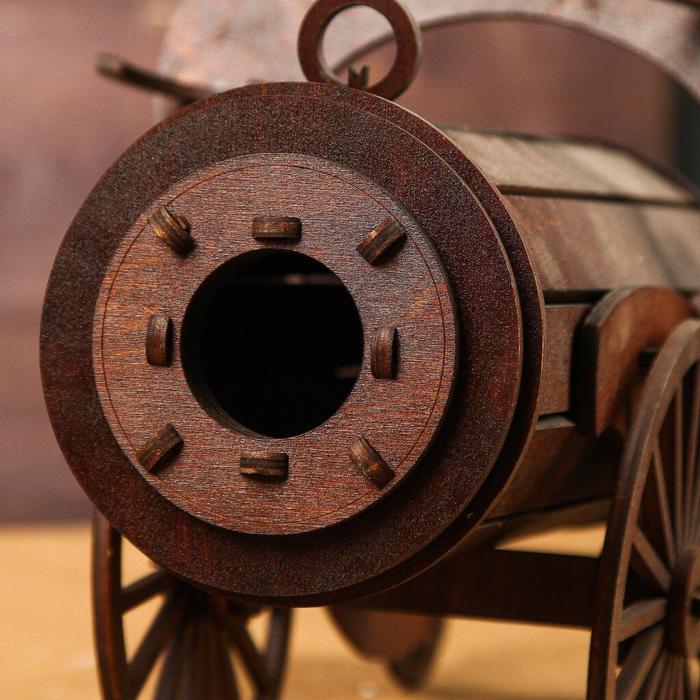 Мини-бар деревянный "Пушка"