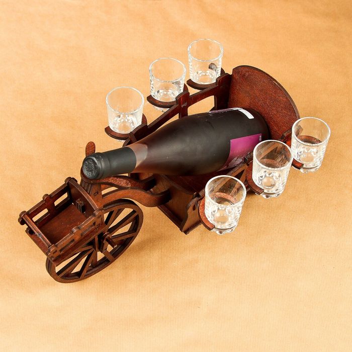 Мини-бар деревянный "Велосипед"