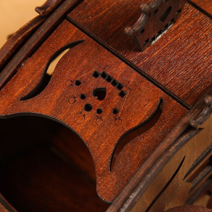 Мини-бар деревянный "Карета"