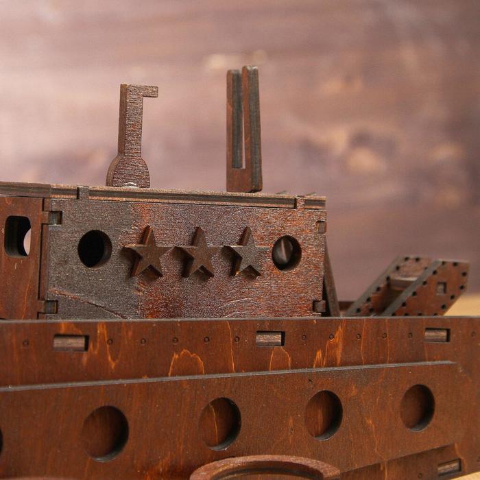 Мини-бар деревянный "Корабль"