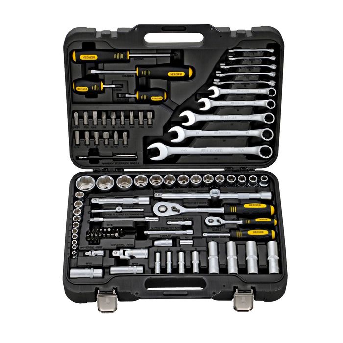 Набор инструмента BERGER универсальный в кейсе 95 предметов ½” - ¼”