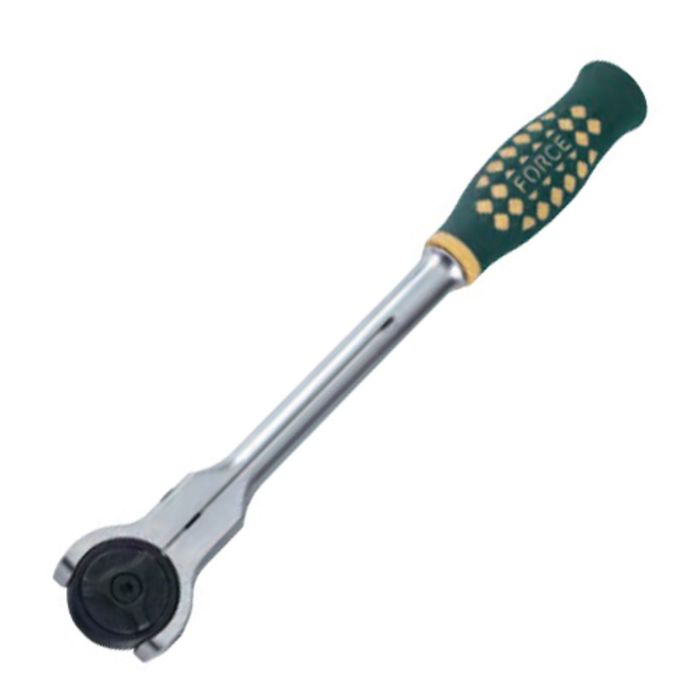 Трещотка 1/2" 72-зубцовая 303мм поворотная цилиндрическая FORCE