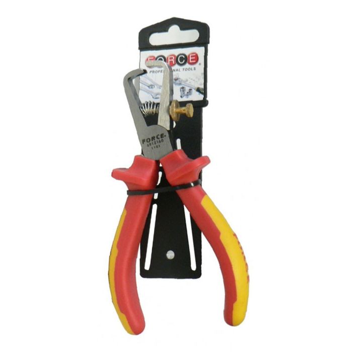 Клещи для снятия изоляции 160мм диэлектрические FORCE