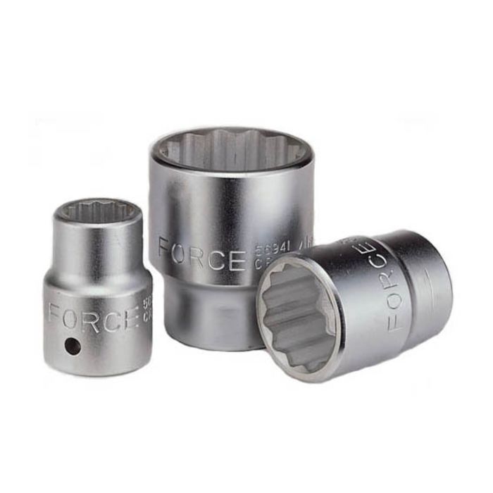 Головка торцевая 65мм 1" 12-гранная L87мм FORCE