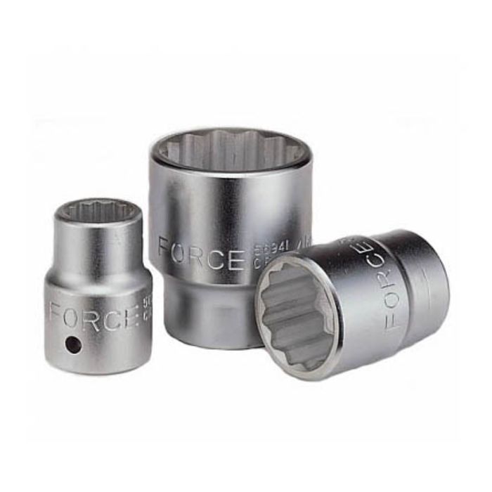 Головка торцевая 63мм 1" 12-гранная L87мм FORCE