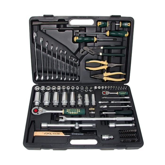 Набор инструмента 91пр. 1/4" & 1/2" 6-гранны FORCE