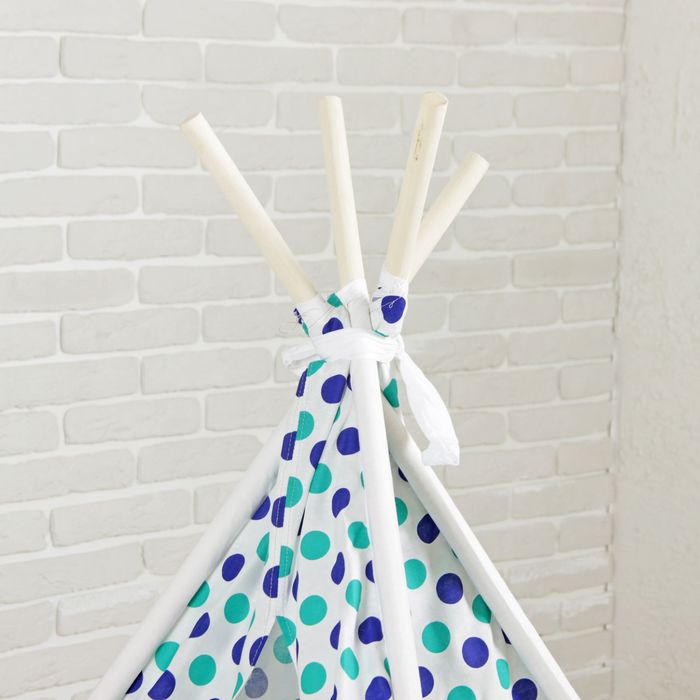 Вигвам "Горох мята-бирюза"