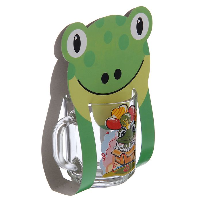 Кружка 200 мл "Веселые зверюшки", рисунок МИКС