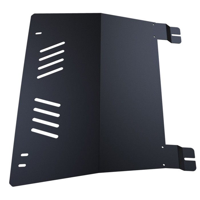 Защита картера и КПП АвтоБРОНЯ для Audi 80 (V - кроме 1.6d; 1.9d) 1986-1994, крепеж в комплекте, сталь, 2 мм, 111.00325.1