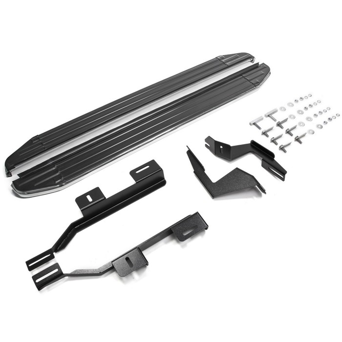 Пороги Premium Freelander 2006-2010-2012-2014, нерж.сталь 173 см, креп, 2 шт. A173ALP.3102.1 26083