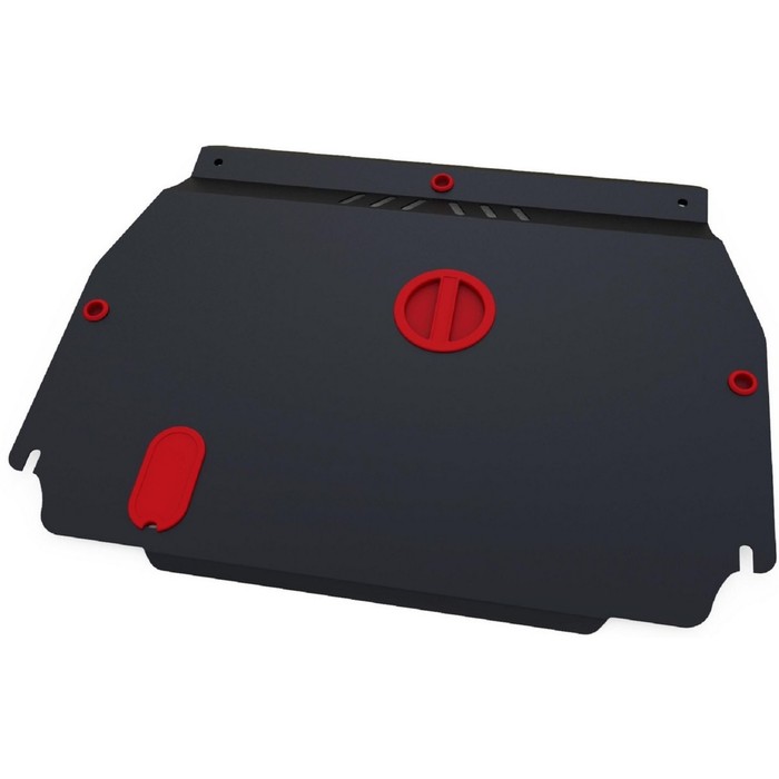 Защита картера и КПП АвтоБРОНЯ для TAGAZ Vega (С100) (V - 1.6) 2009-2010, крепеж в комплекте, сталь, 2 мм, 111.06104.1