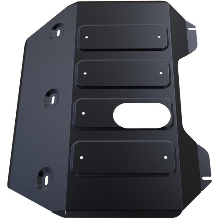 Защита картера и КПП АвтоБРОНЯ для Jac S5 (V - 2.0; 2.0T) 2012-н.в., крепеж в комплекте, сталь, 2 мм, 111.09201.1