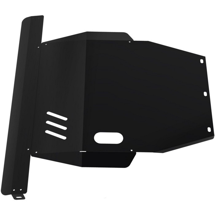 Защита картера и КПП АвтоБРОНЯ для Toyota Carina (V - 1.6; 1.8; 2.0) 1992-1998, крепеж в комплекте, сталь, 2 мм, 111.05727.1