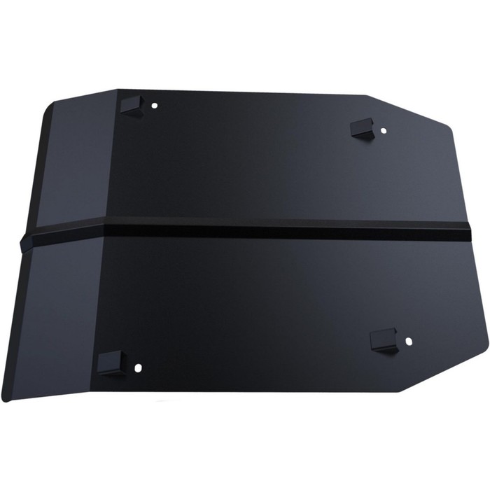 Защита картера АвтоБРОНЯ для Volkswagen Touareg (V - 2.5d; 3.0d; 3.6; 4.2; 6.0d) 2006-2010, крепеж в комплекте, сталь, 2 мм, 111.05801.1