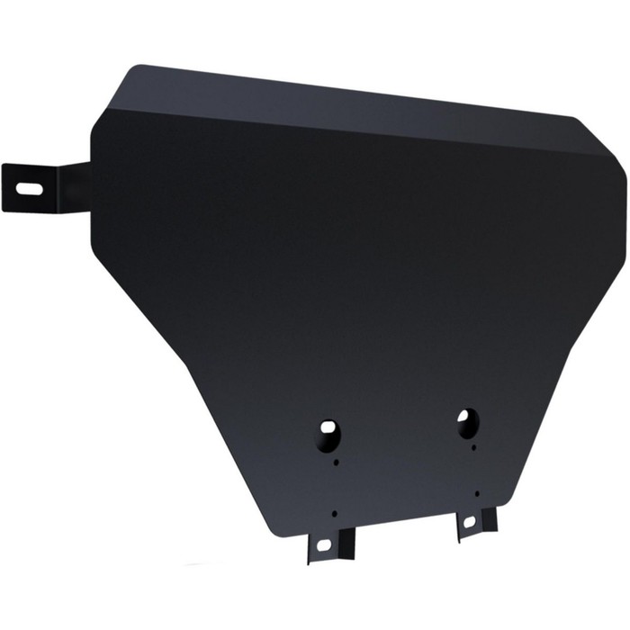 Защита КПП АвтоБРОНЯ для Volkswagen Touareg (V - 2.5d; 3.0d; 3.6; 4.2; 6.0d) 2006-2010, крепеж в комплекте, сталь, 2 мм, 111.05802.1