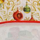 Скатерть новогодняя круглая Этель "Новогодние игрушки" d = 160 см, 100 % хлопок - Фото 8