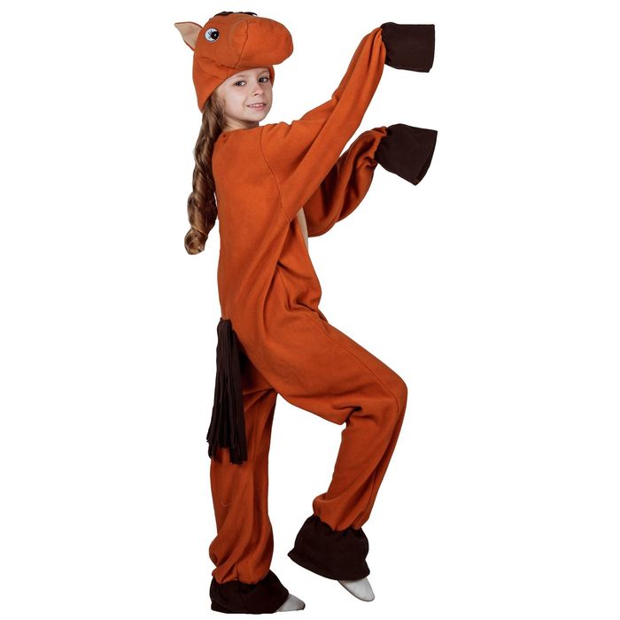 Набор для ролевых игр "Лошадь", комбинезон, шапочка, р.122-128