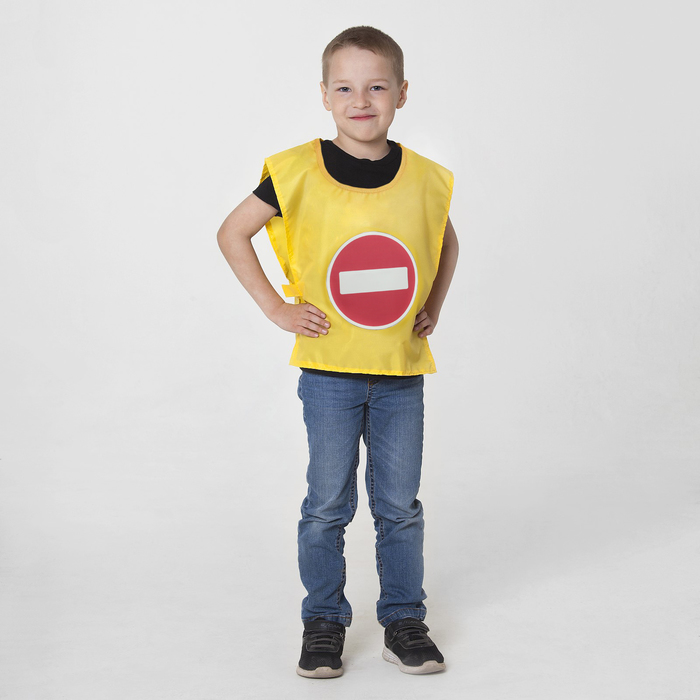 Жилет-дорожный знак "Кирпич"