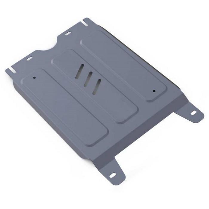 Защита КПП Rival для Toyota Hilux (V - 2.4d; 2.8d / 4WD) 2015-, крепеж в комплекте, алюминий 4 мм