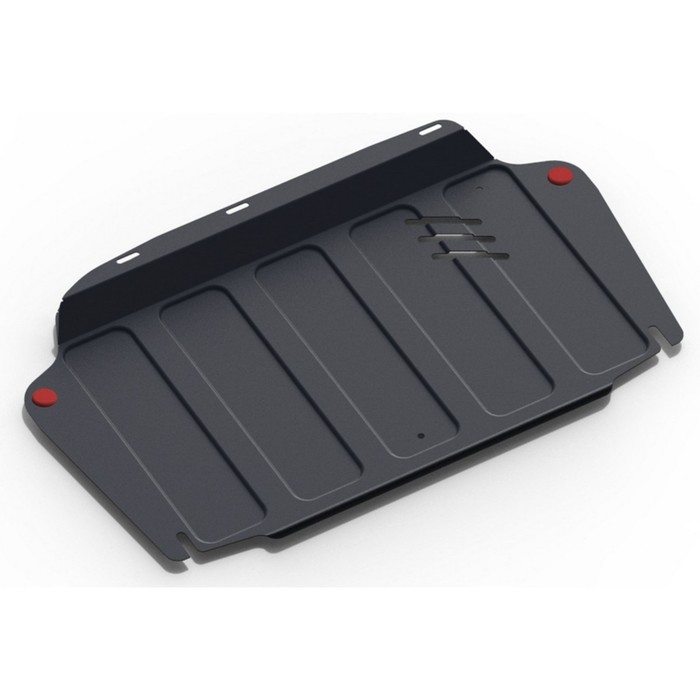 Защита картера и КПП АвтоБРОНЯ для Kia Ceed хэтчбек 5-дв. (V - 1.4; 1.6; 2.0) 2007-2012, крепеж в комплекте, сталь, 2 мм, 111.02302.2