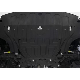 

Защита картера и КПП АвтоБРОНЯ для Kia Rio X-Line хэтчбек (V - 1.4; 1.6) 2017-2020 2020-н.в., сталь 1.5 мм, с крепежом, 111.02370.1