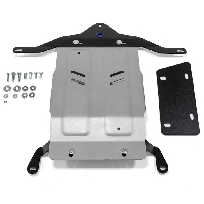 Защита КПП Rival для Infiniti G35 (V - 3.5) 2006-2010, крепеж в комплекте, алюминий 4 мм