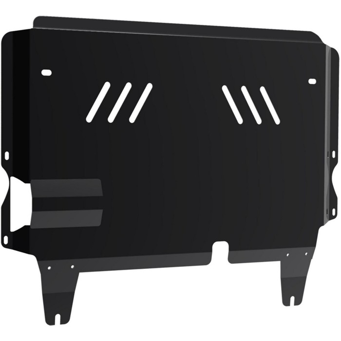 Защита картера и КПП АвтоБРОНЯ для Mazda 3 (V - 1.6; 2.0) 2009-2013, крепеж в комплекте, сталь, 2 мм, 111.03804.3