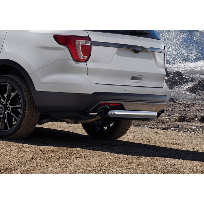 Защита заднего бампера Ford Explorer, d76
