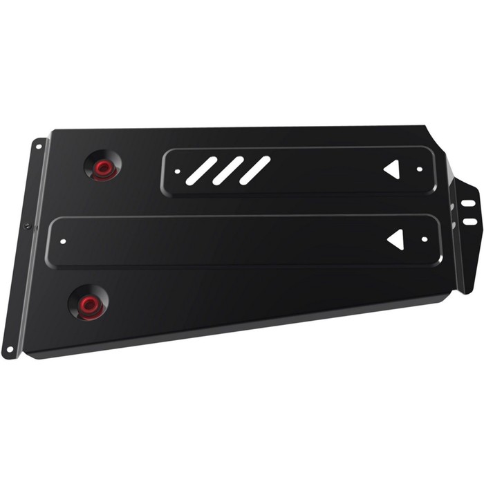 Защита РК АвтоБРОНЯ для Mitsubishi Pajero IV (V - 3.0; 3.2d 188/200л.с.; 3.8) 2006-2011 2011-н.в., крепеж в комплекте, сталь, 2 мм, 111.04011.5