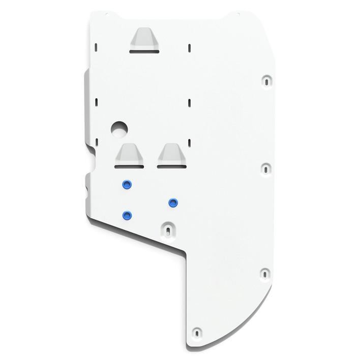 Защита КПП и РК Rival для BMW 5-series (V - 528i; 530d / 4WD) 2010-2016, крепеж в комплекте, алюминий 4 мм