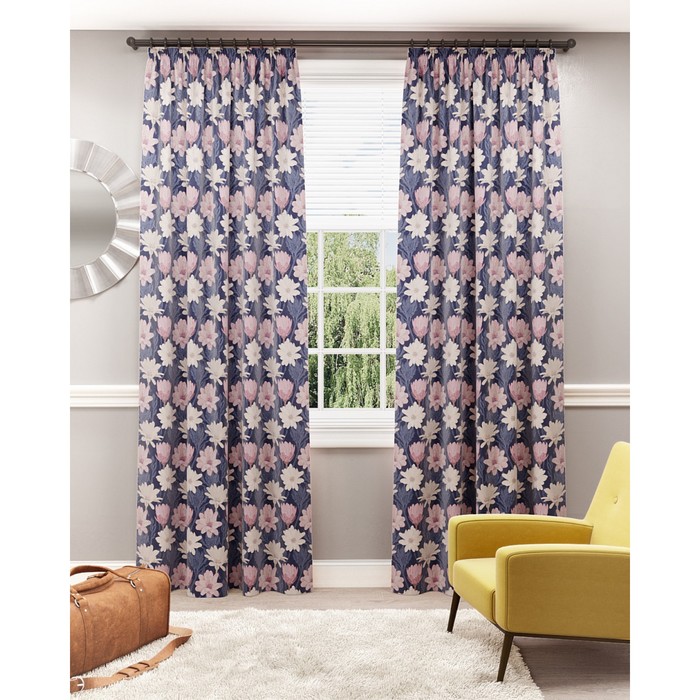 Шторы «Шарлет», размер 150х260 см-2 шт, габардин