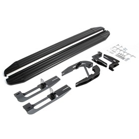 

Порог-площадка "Premium-Black" RIVAL, Hyundai Santa Fe 2006-2012, с крепежом, A173ALB.2302.1