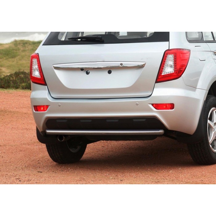 Защита заднего бампера Lifan X60, d57