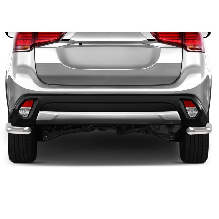 Защита заднего бампера Mitsubishi Outlander 2015-, d57 уголки