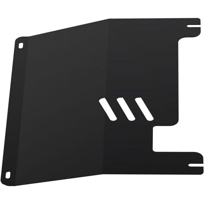 Защита картера и КПП АвтоБРОНЯ для Opel Corsa (V - 1.0; 1.2; 1.4) 2006-2015, крепеж в комплекте, сталь, 2 мм, 111.04202.1