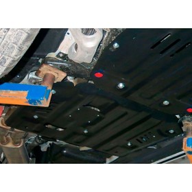 

Защита КПП и РК Автоброня для Porsche Cayenne 958 2010-2018/Volkswagen Touareg II 2010-2018, сталь 1.8 мм, с крепежом, 111.04604.1