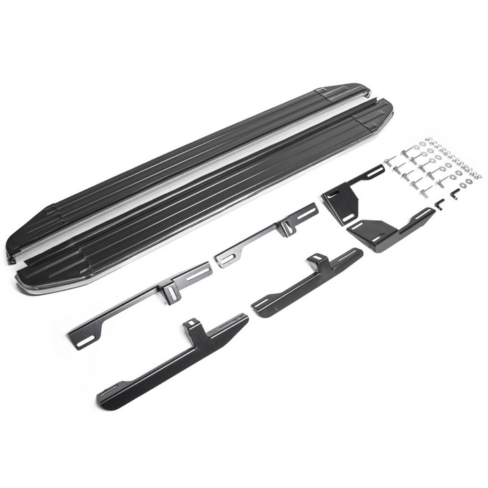 Пороги Premium AUDI Q3 2011-2014-, нерж. сталь 173 см, 2 шт. A173ALP.0301.1