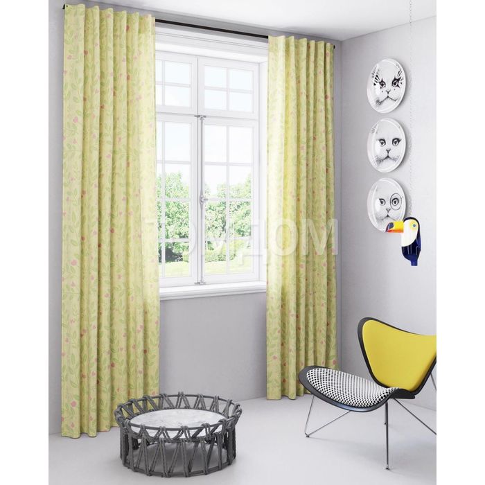 Шторы «Радмила», размер 150х280 см-2 шт, габардин