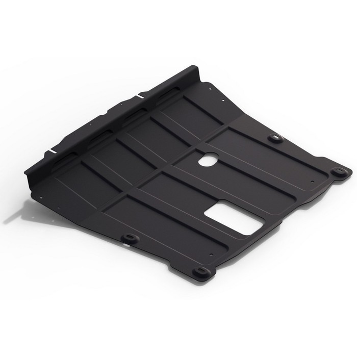 Защита картера и КПП АвтоБРОНЯ для Nissan Terrano (V - 1.6; 2.0) 2014-2016 2016-н.в., крепеж в комплекте, сталь, 2 мм, 111.04722.1