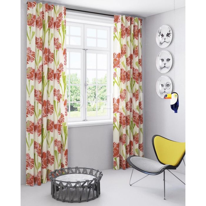 Шторы «Адиля», размер 150х280 см-2 шт, габардин