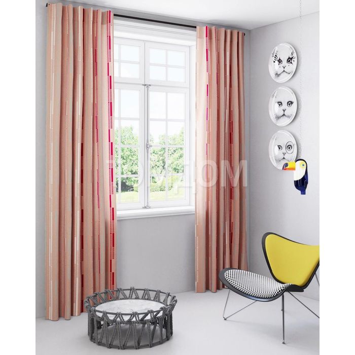 Шторы «Эмма», размер 150х280 см-2 шт, габардин