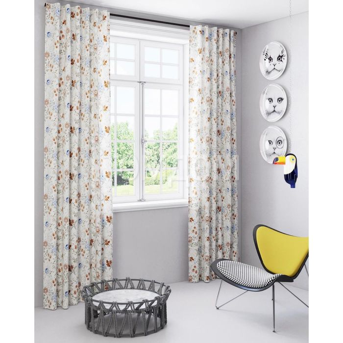 Шторы «Баттина», размер 150х280 см-2 шт, габардин