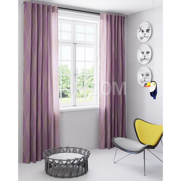 Шторы «Деви», размер 150х280 см-2 шт, габардин