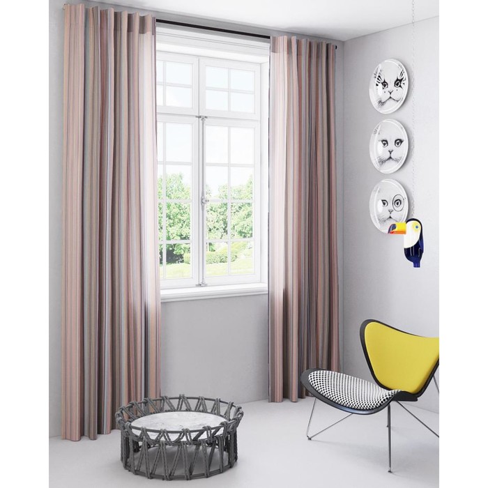 Шторы «Дана», размер 150х280 см-2 шт, габардин