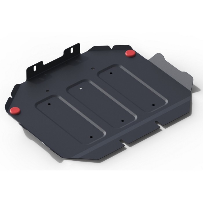 Защита картера АвтоБРОНЯ для Ssang Yong Nomad (V - 2.3) 2013-н.в., крепеж в комплекте, сталь, 2 мм, 111.05301.2