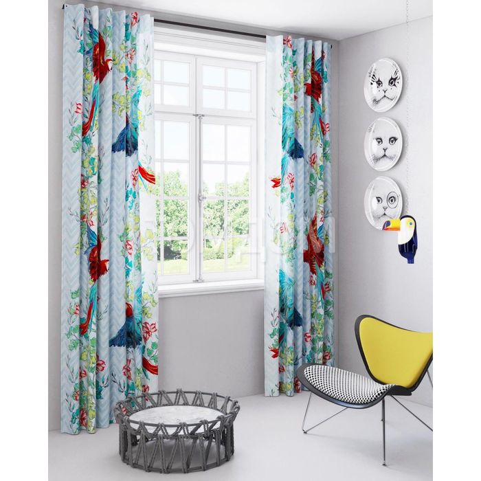 Шторы «Воланд», размер 150х280 см-2 шт, габардин