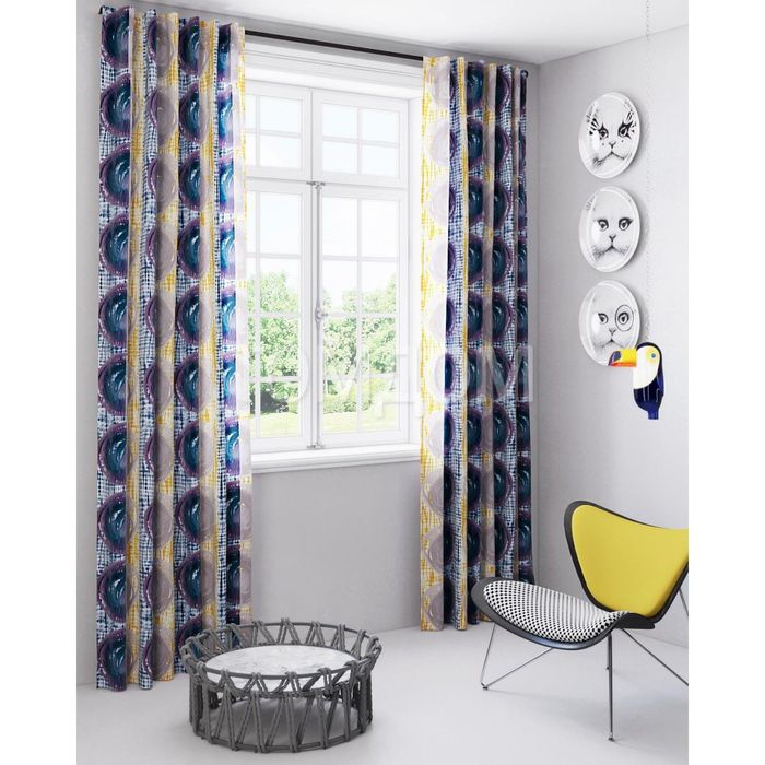 Шторы «Васена», размер 150х280 см-2 шт, габардин