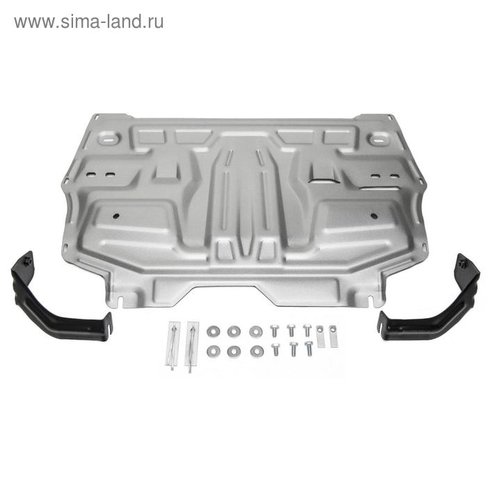 фото Защита картера и кпп rival для seat ibiza 2008-2014, крепеж в комплекте, алюминий 4 мм