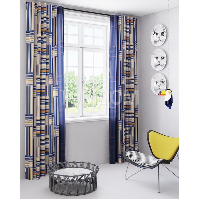 Шторы «Билл», размер 150х280 см-2 шт, габардин